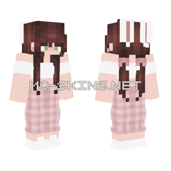 Cookie Base Skin Minecraft skin, front and back