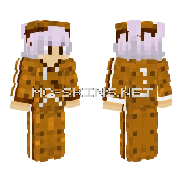 Cookie Character, front and back