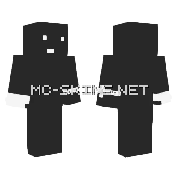 Cool Black Dude Minecraft skin, front and back