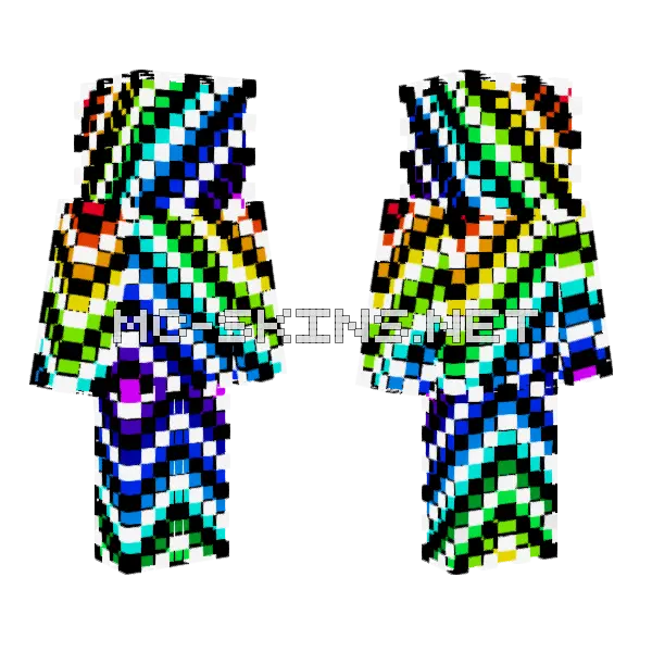Cool Dude Minecraft skin, front and back