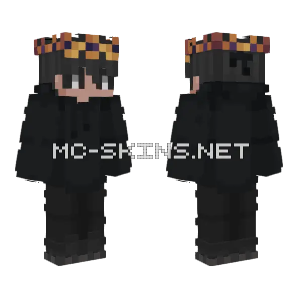 Cool Guy Minecraft skin, front and back