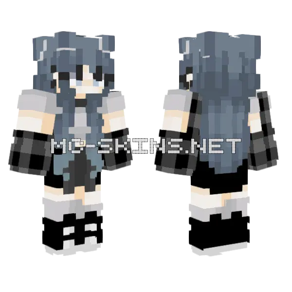 Cool Stuff Man Minecraft skin, front and back