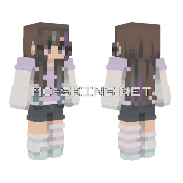 Cool Tones Girl, front and back