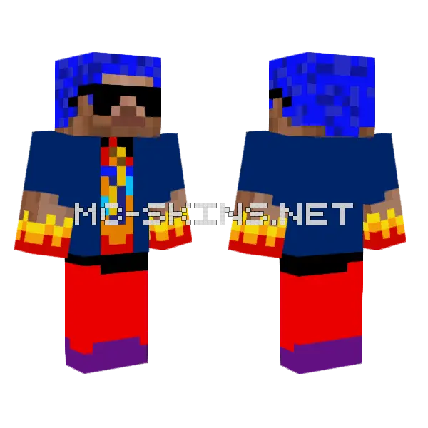 Cooljayson Skin Minecraft skin, front and back