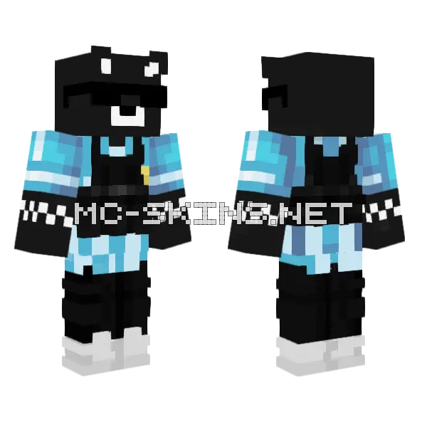 Copypreen Minecraft skin, front and back