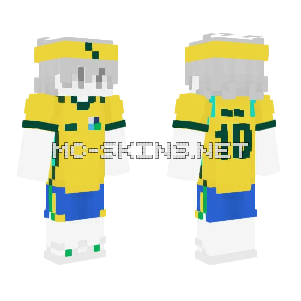 Coquitabrasilnew Minecraft skin, front and back