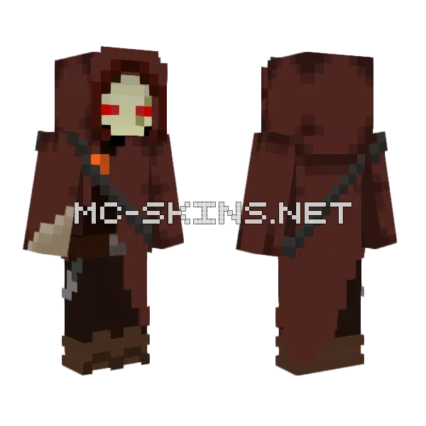 Coral Snake Main Skin Minecraft skin, front and back