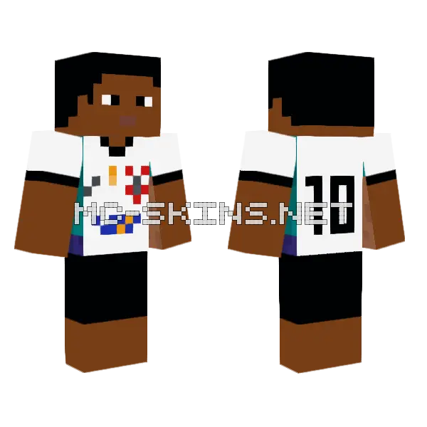 Corintiano2 Minecraft skin, front and back