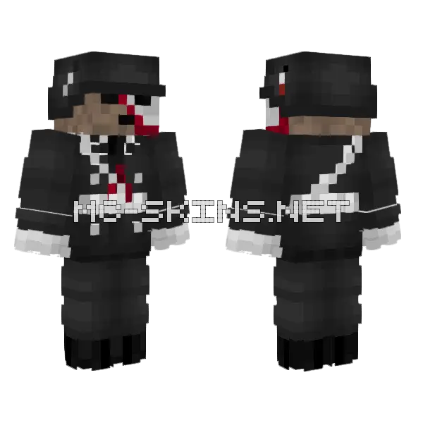 Corpse Suit, front and back