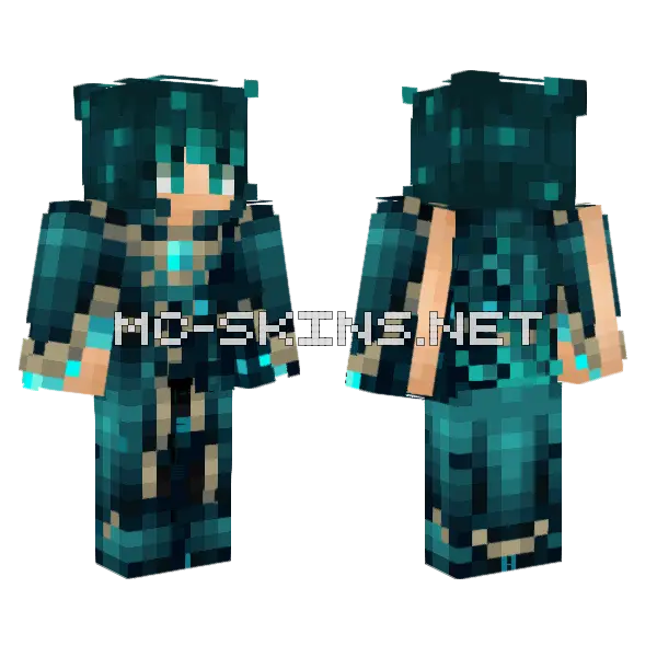 Corrupted Warden Priestess, front and back