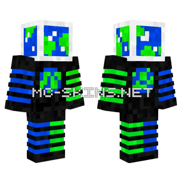 Cosmic Robot Explorer, front and back