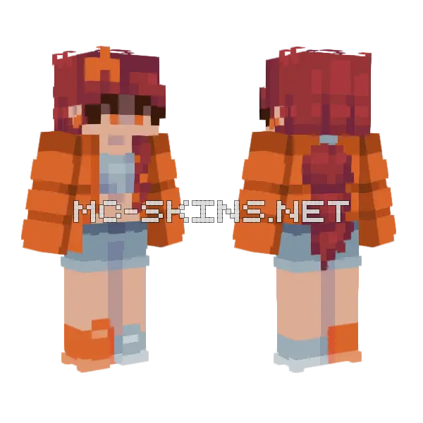 Counting Song Skin Minecraft skin, front and back