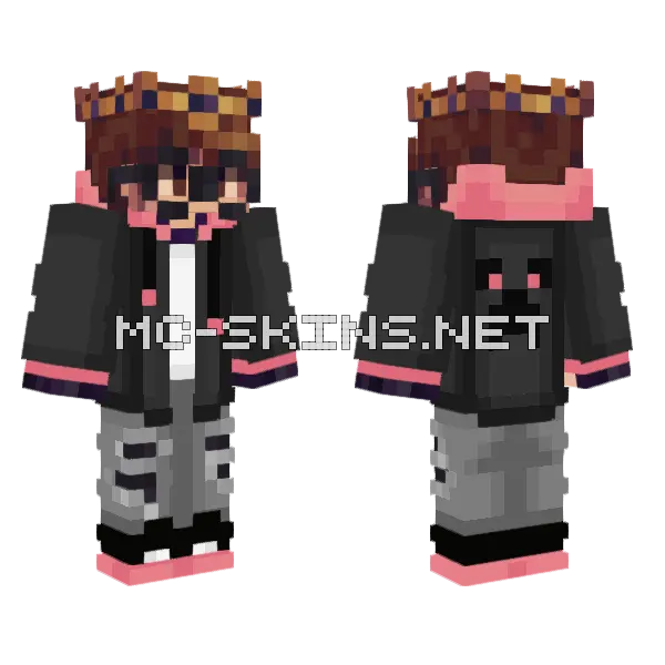 Couriway Fulhammid Coach Skin Minecraft skin, front and back