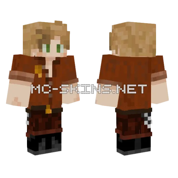 Cowboy Skin Minecraft skin, front and back