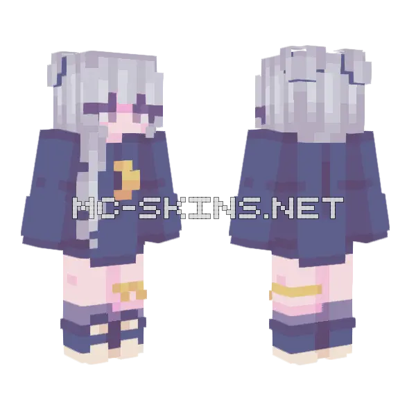 Cozun Girl Minecraft skin, front and back