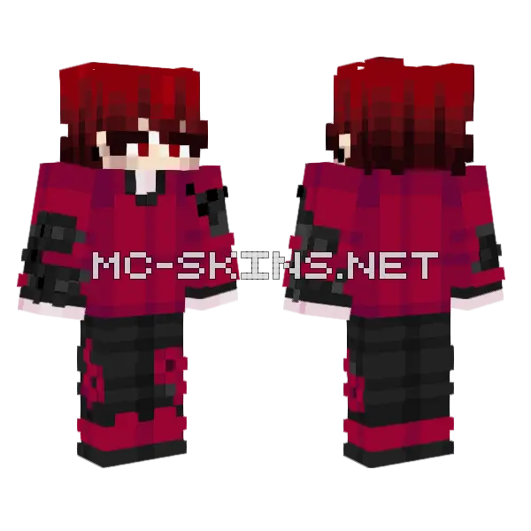 Cr1sred Boy Minecraft skin, front and back