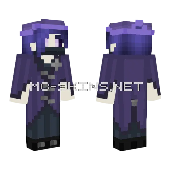 Create Messenger Skin Minecraft skin, front and back