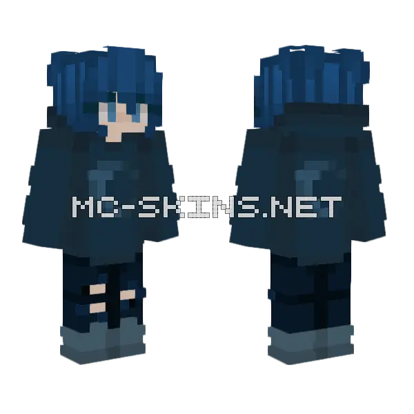 Credit To Rains For Original Minecraft skin, front and back