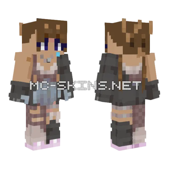Credits To Bokettobases2 Minecraft skin, front and back
