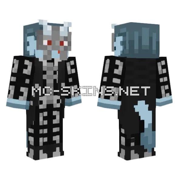Creek Monster Minecraft skin, front and back