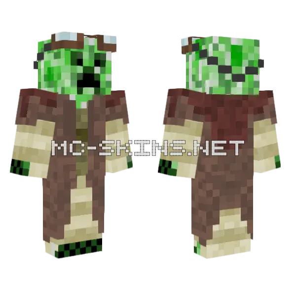 Creeper Armor, front and back