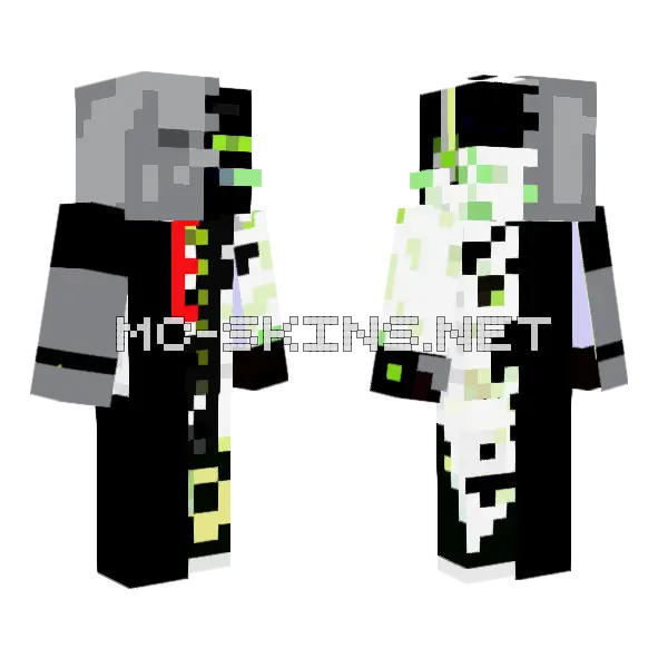 Creeper Hoodie Boy, front and back