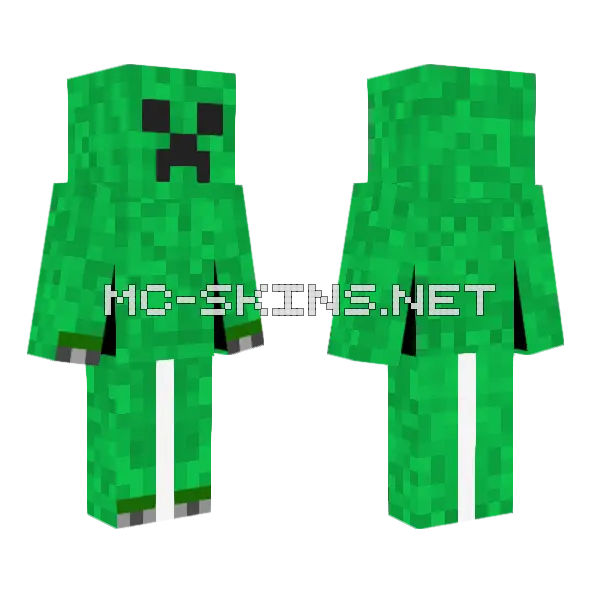 Creeper Skin Minecraft skin, front and back