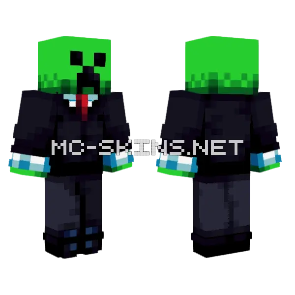 Creeper Skin Minecraft skin, front and back