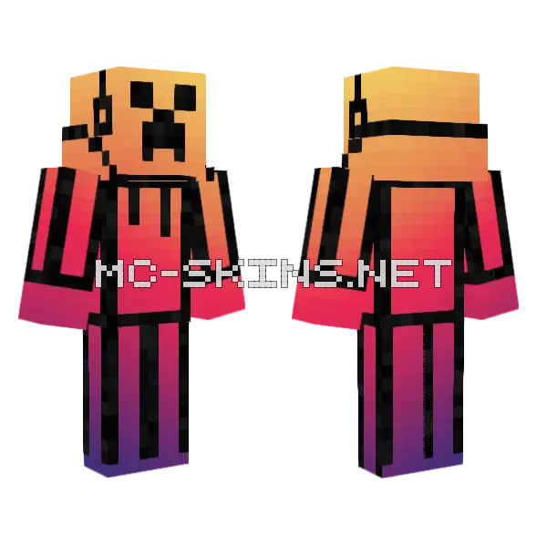 Creeper Skin Minecraft skin, front and back