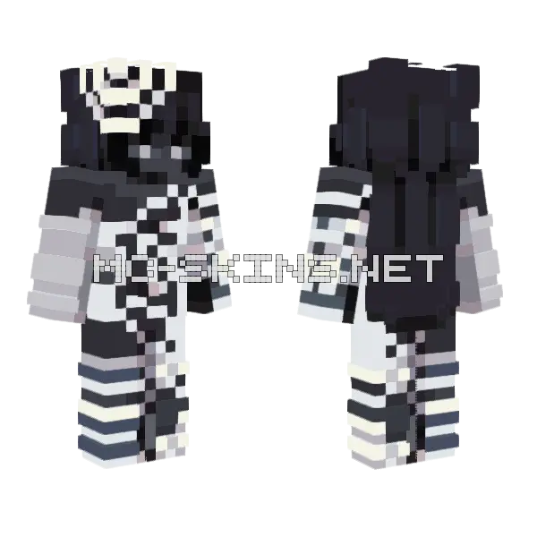 Creepy Crawlies Minecraft skin, front and back