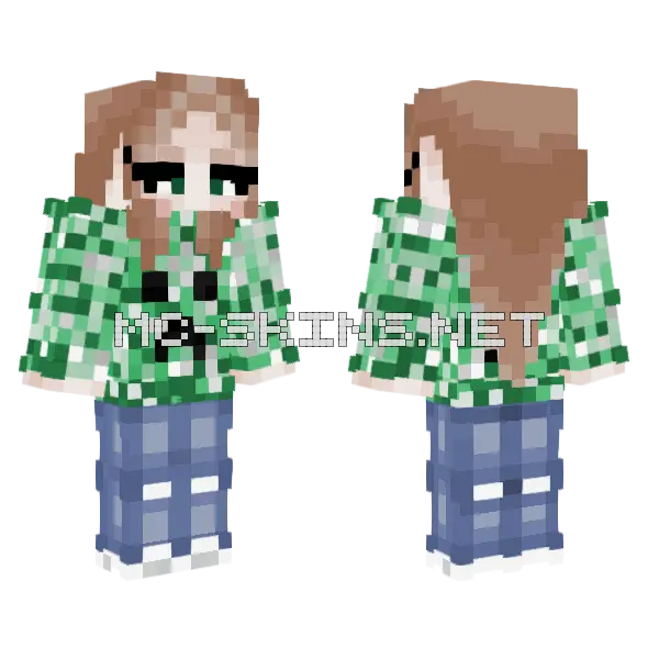 Creepy Creeper Boy, front and back