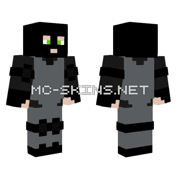 Criminal Crail Minecraft skin, front and back