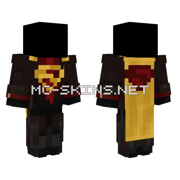 Golden Starman Suit, front and back