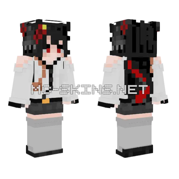 Crimson Eyed Figure, front and back