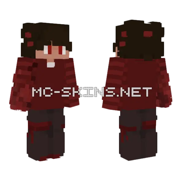 Crimson Infered, front and back
