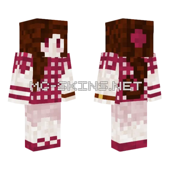 Crimson Knight Armor, front and back