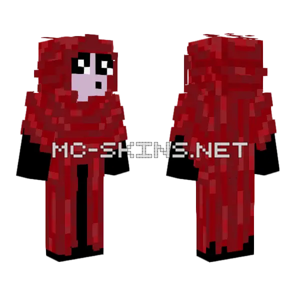 Crimson Knight Armor, front and back