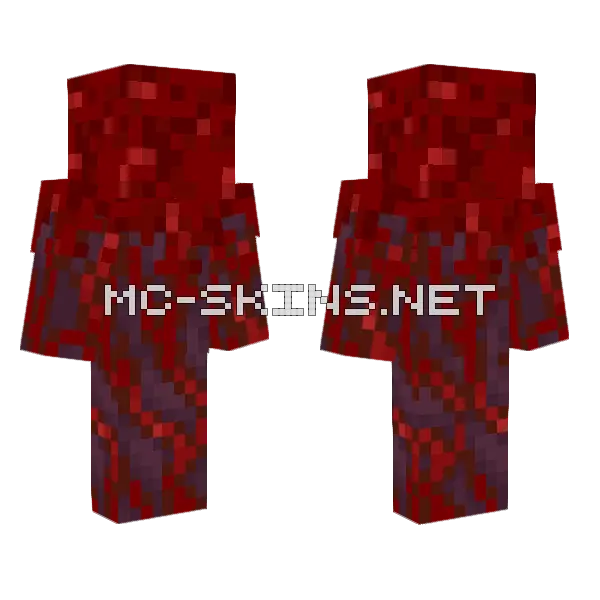 Crimson Nether Tree, front and back