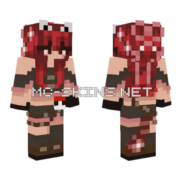 Crimson Warrior, front and back