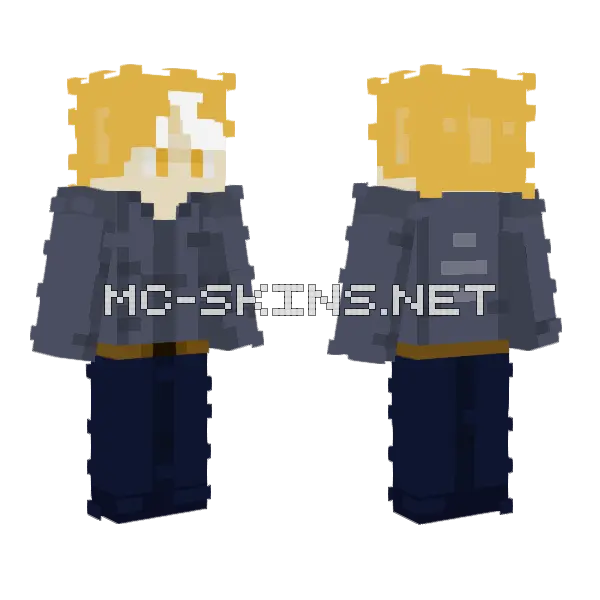 Cronos Minecraft skin, front and back