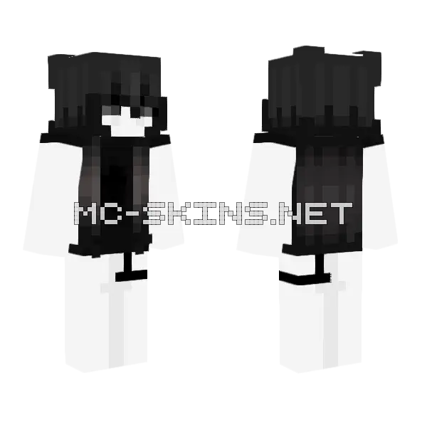 Cross My Heart Matching Minecraft skin, front and back
