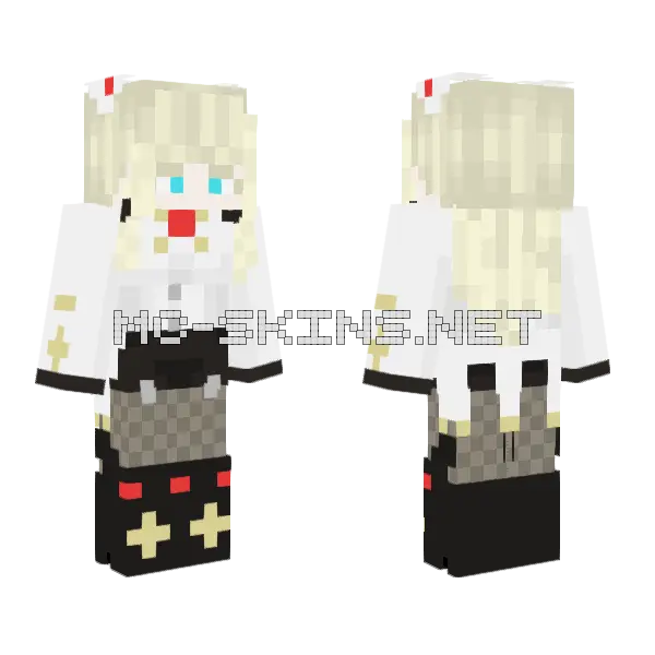 Crown Skin Minecraft skin, front and back