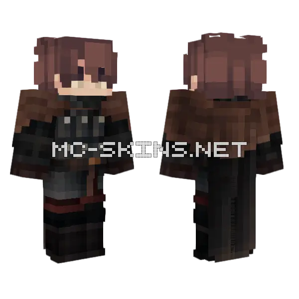 Crusader Skin Minecraft skin, front and back