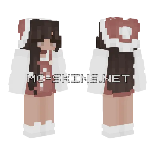 Csxcscw Girl Minecraft skin, front and back