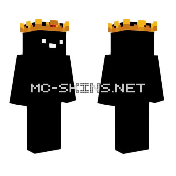 Cuben 2 Minecraft skin, front and back