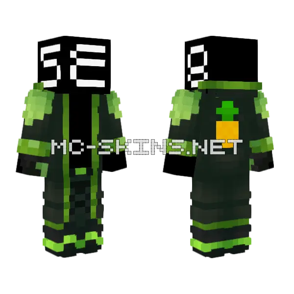 Cult Me Minecraft skin, front and back