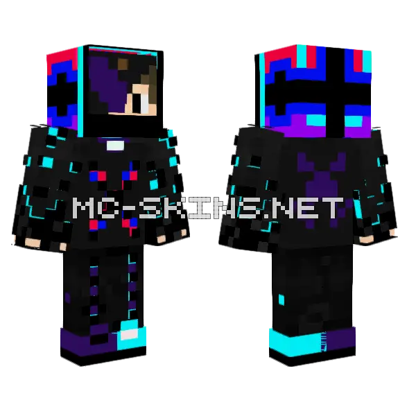 Custom Made Skin Minecraft skin, front and back
