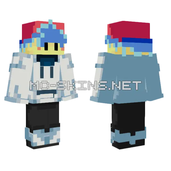 Cute Cat Boy, front and back