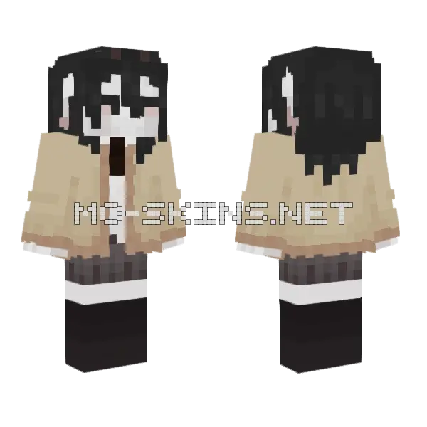 Cute Cat Girl, front and back