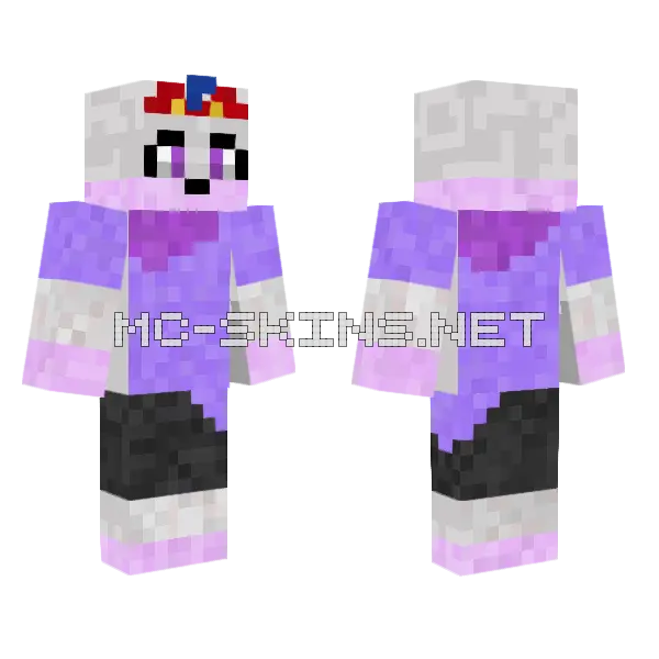 Cute Jenny Skin Minecraft skin, front and back